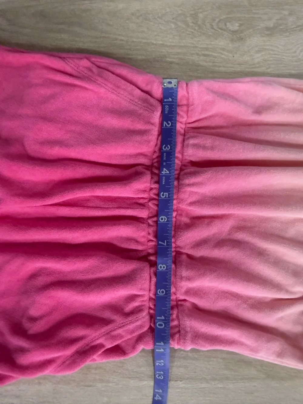 Gap Kids Pink Baby Pink Ombre Terry Cloth Cover Up Romper Pockets Size Medium